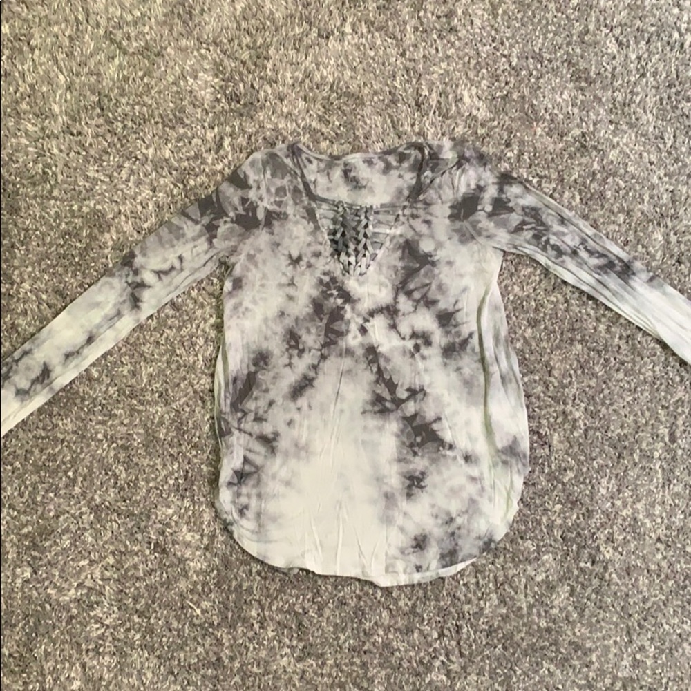 American Eagle Outfitters Tie Dye Soft & Sexy Top